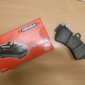 pattini freno ant.routa 17 per porsche cayenne /vw touareg